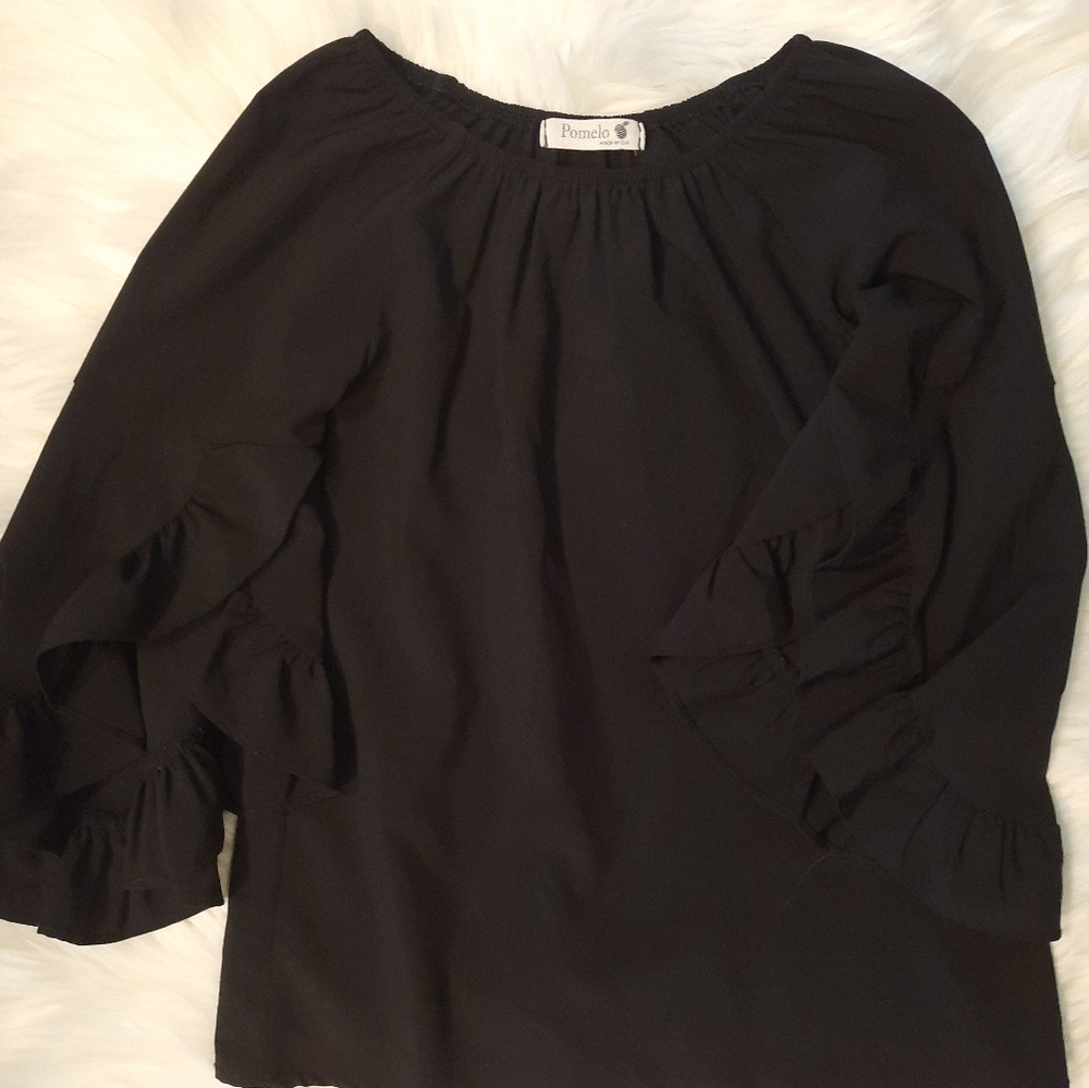2 PC Set! Boutique Ruffled Outfit Size 7-8 - Picture 3 of 13
